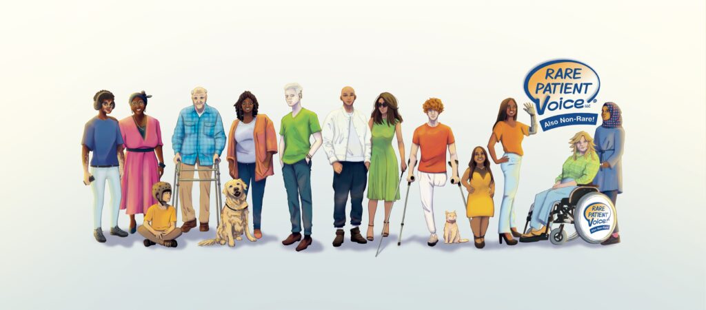 Rare Patient Voice illustration banner